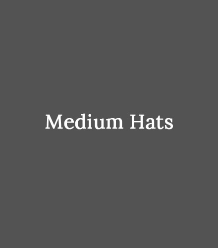 Medium Hats & Headpieces